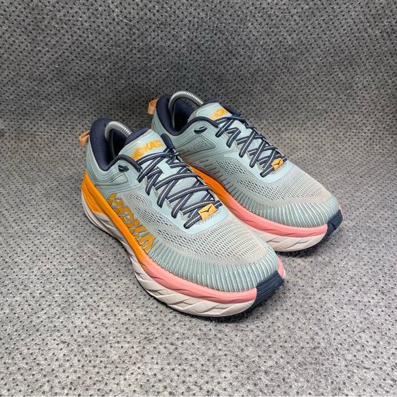 Hoka One One Bondi 7 Wide Running Shoes Size 9.5D Women’s - Picture 4 of 8